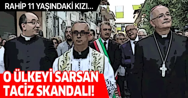 İtalya'da rahip, küçük kızı tacizden tutuklandı