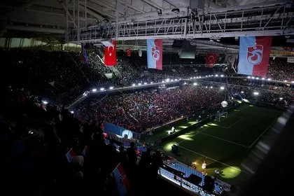 Trabzonspor yeni yuvasına kavuştu