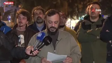 Eyüpsultan'da 5 ağacı kesen İBB'ye vatandaşlardan tepki!