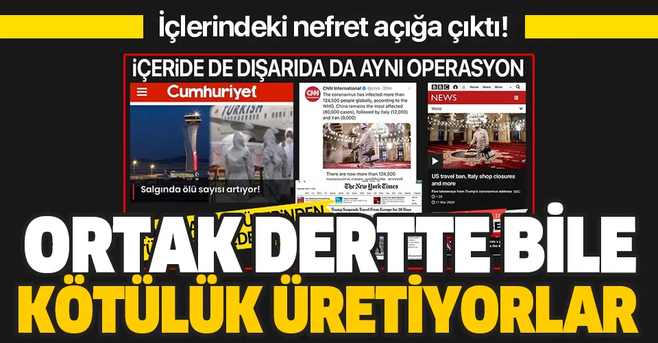 Mahmut Övür'den koronavirüs üzerinden Türkiye'yi hedef alan New York Times, CNN International, BBC ve Cumhuriyet'te sert tepki!