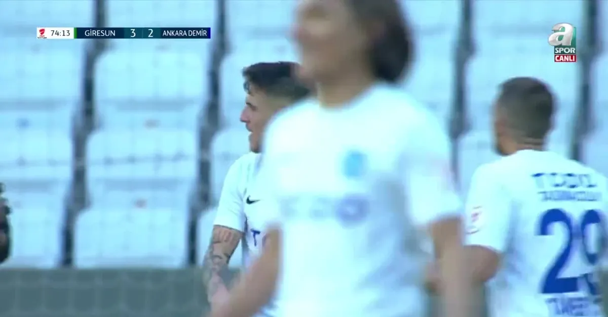 GOL | Giresunspor 3-2 Ankara Demirspor