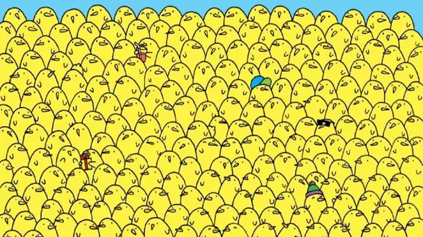 Optik illüzyon: Resimdeki 5 limonu şahin gibi gözü olanlar buluyor