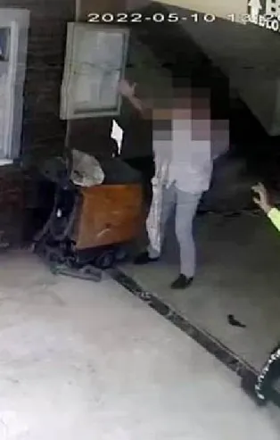 Gaziantep'te miras nedeniyle kuzenini öldüren doktorun yakalanma anı kamerada