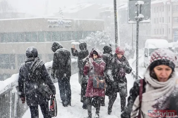 Meteoroloji'den kar uyarısı