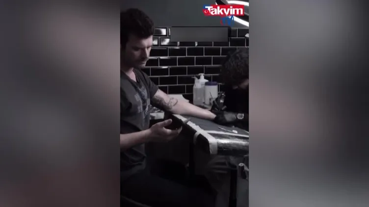 Kıvanç Tatlıtuğ yeni dövmesini paylaştı