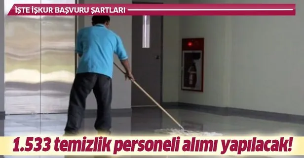 21 Ekim Iskur Yeni Temizlik Is Ilanlari 1 533 Temizlik Personeli Alimi Yapilacak Takvim