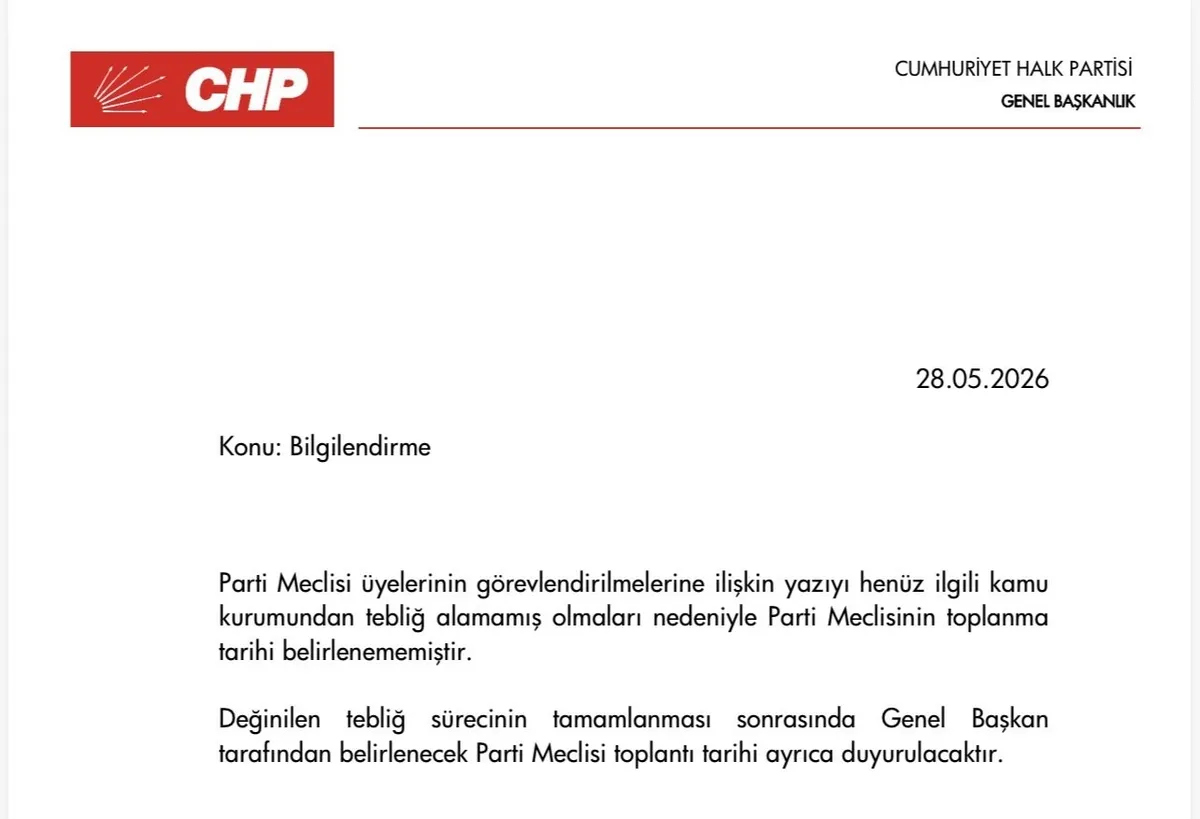 1 Haziran'daki CHP PM toplantısı ertelendi! Gerekçe resmi tebligat | Kılıçdaroğlu'nun A Takımı'nda kimler olacak?-2