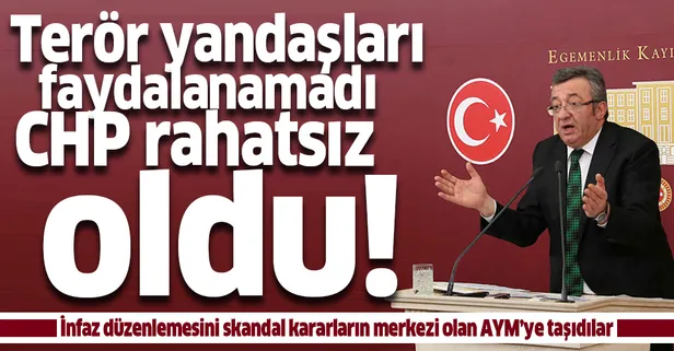 Terör yandaşları faydalanamadı, CHP rahatsız oldu! İnfaz düzenlemesini skandal kararların merkezi haline gelen AYM'ye taşıdılar