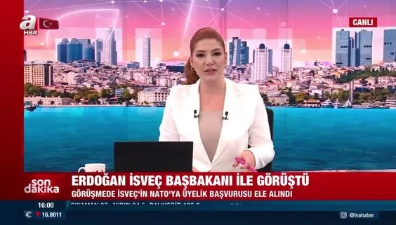 Başkan Erdoğan İsveç Başbakanı Andersson ile görüştü: Teröre destek son bulmalı