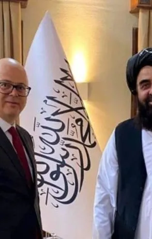 Türkiye'nin Kabil Büyükelçisi Cihad Erginay, Taliban hükümeti yetkilileriyle görüştü