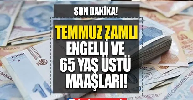 SSK,Bağ-Kur zamlı maaşlar ne zaman yatacak? Asgari ücret zammı sonrası Temmuz 2022 zamlı engelli ve emekli aylığı!