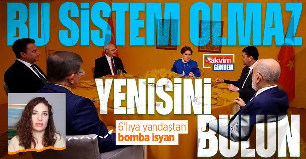 Nevşin Mengü'den 6'lıya isyan! "Kukla Cumhurbaşkanı" sistemini beğenmedi yeni sistem istedi