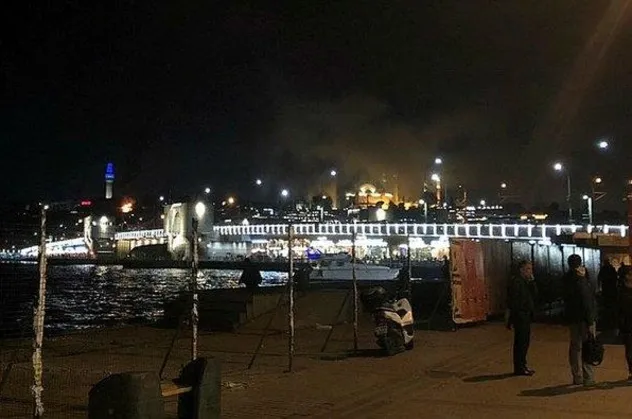 Son dakika: Eminönü'nde yangın!