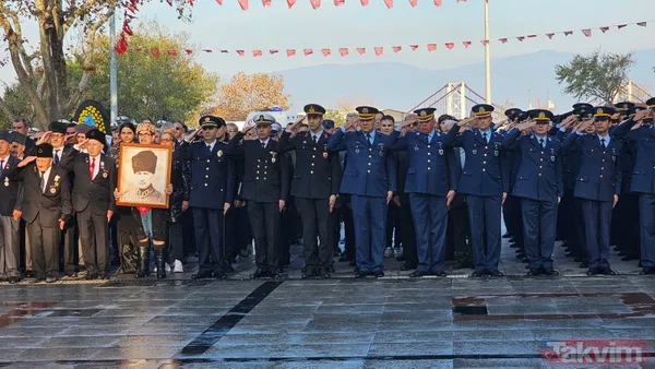 Atatürk'ün ebediyete intikalinin 85. yılı! Saygı ve özlemle tüm yurtta anıldı... CHP Taksim'e çelenk götürmeyi unuttu - 22