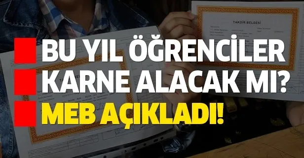 Karne verilecek mi? MEB karneler nasıl ve nereden alınacak? e-Okul karne notu sorgulama nasıl yapılır?