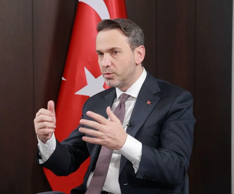 Enerji ve Tabii Kaynaklar Bakanı Alparslan Bayraktar (Ekran görüntüsü)