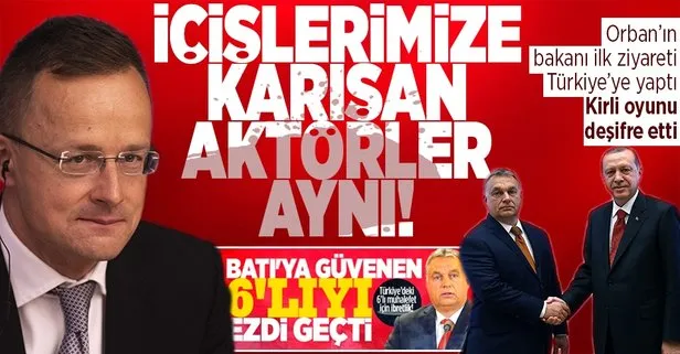 6’lı muhalefete karşı zafer kazanan Orban’ın Dışişleri Bakanı Szijjarto: İçişlerimize karışan uluslararası aktörler aynı!