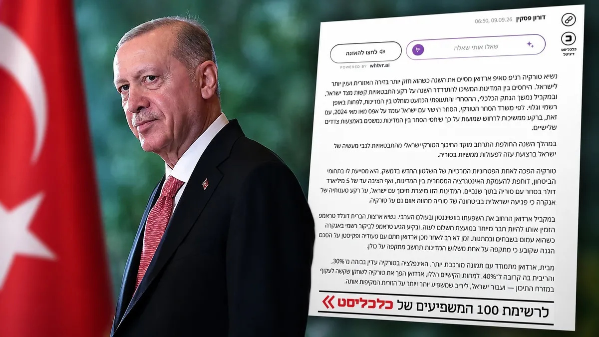 İsrail basınından Başkan Erdoğan itirafı: Türkiye Orta Doğu’da görmezden gelinemeyecek dev aktöre dönüştü