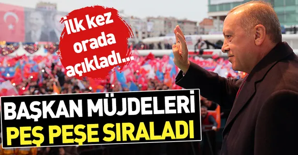 Başkan Erdoğan Zeytinburnu'nda açıklamalarda bulundu