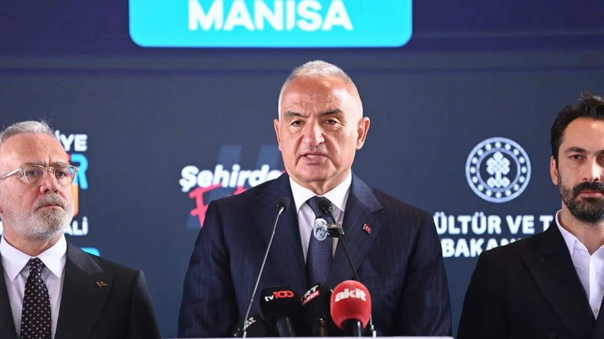 Türkiye Kültür Yolu Festivali Manisa'da başladı! Bakan Ersoy açıkladı: Ünlü sanatçılar sahne alacak