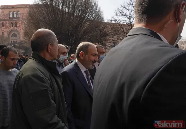 SON DAKİKA! Ermenistan'da darbe girişimi! Paşinyan sokağa indi! Son dakika fotoğrafları - 28