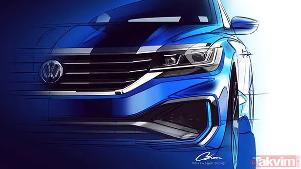 2019 Volkswagen Passat ortaya çıktı! İşte yeni Passat'ın ilk görselleri