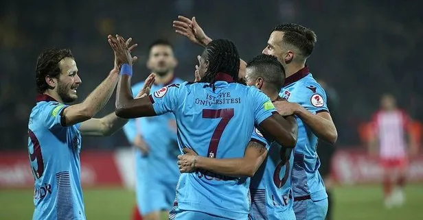 Trabzonspor’a kupa morali MS: Balıkesirsor 1-3 Trabzonspor