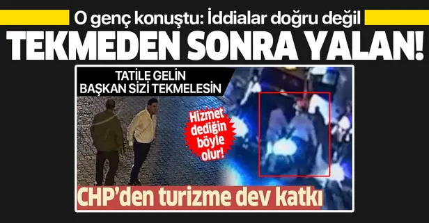 CHP'li Alim Karaca'nın aracını tekmelediği tatilci Çağlar Özbakır konuştu: Özür iddiaları tamamen yalan