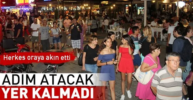 Cunda Da Adim Atacak Yer Kalmadi Takvim
