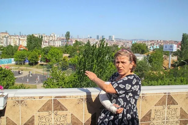 CHP'li Ekrem İmamoğlu'nu protestoda kolu kırılan Ayşe Topçu konuştu: Bu parkı vermeyiz-5