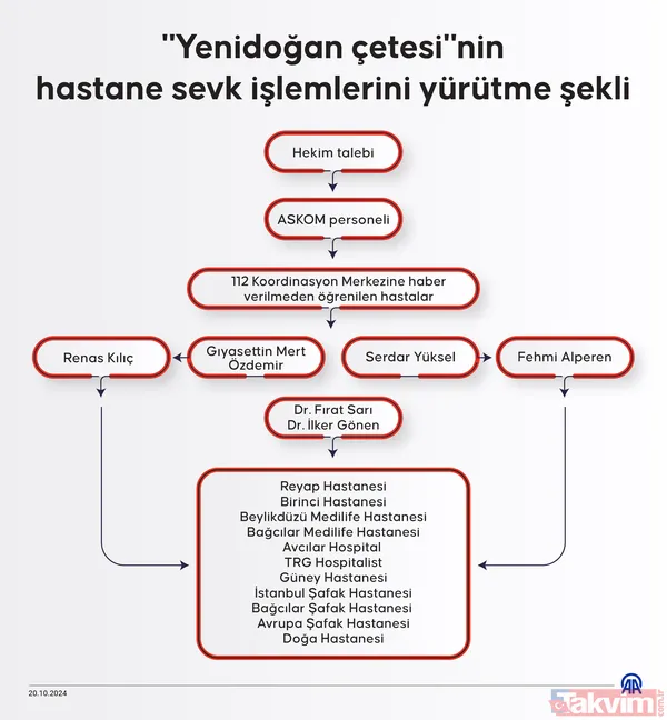 Bebek katili Yenidoğan çetesinin örgütsel şeması ortaya çıktı! Yavrularımızı ölüme nasıl götürdüler? - 7
