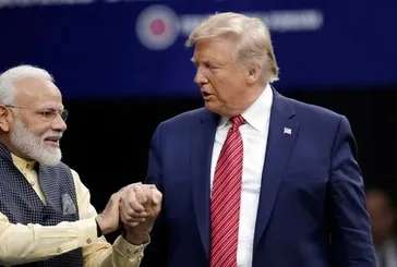 Trump’tan Modi’ye taklitli gönderme!
