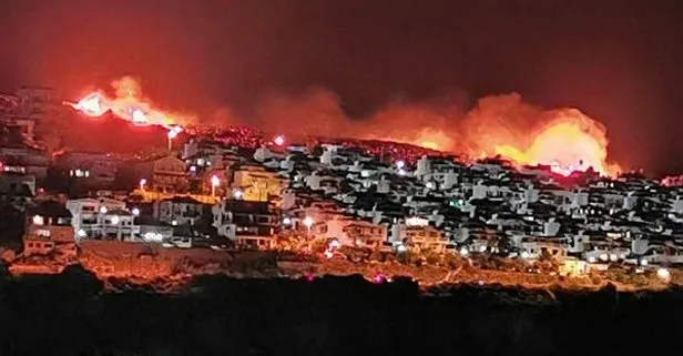 Son Dakika Izmir De Makilik Alanda Yangin Takvim