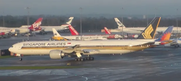 Manchester havalimanında panik