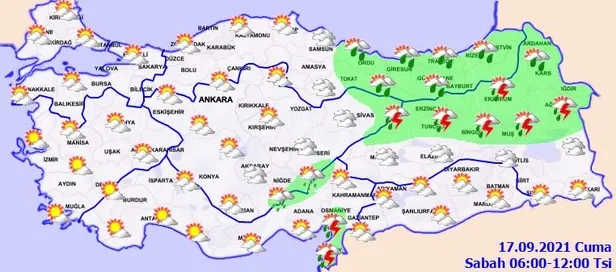HAVA DURUMU | Meteorolojiden 5 il için kuvvetli yağış ve sel uyarısı!-2