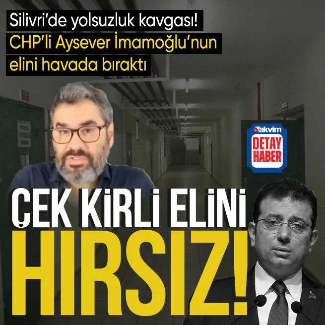 CHPlilerin Silivrideki yolsuzluk kavgası! Aysever, İmamoğlunun elini havada bıraktı
