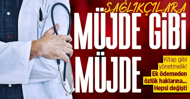 Son dakika: Sağlık çalışanlarına müjde! Ek ödeme ve özlük haklarını düzenleyen yönetmelik Resmi Gazete'de