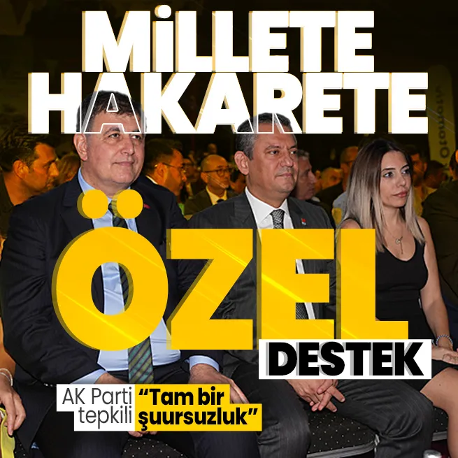 Özgür Özel, milli iradeyi hedef alan Dilruba Kayserilioğlunu alkışlattı | AK Partiden sert tepki