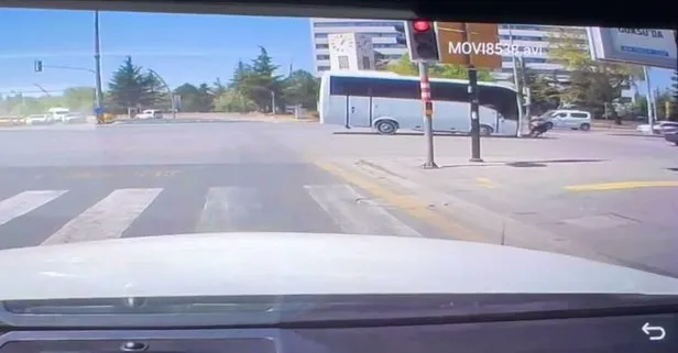 Scooter sorunu! Ankara’da feci kaza... İşlek caddede yolun karşısına geçmeye çalışınca metrelerce sürüklendi
