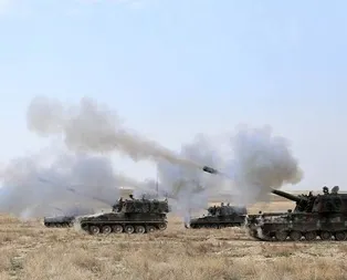 TSK’dan DAEŞ mevzilerine bombardıman