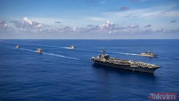 SON DAKİKA: Dünyayı ayağa kaldıran görüntüler! Çölde önce uçak gemisi şimdi de F-35... - 19