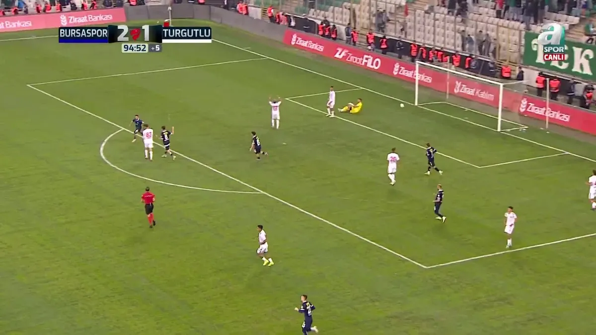 GOL | Bursaspor 3 - 1 7 Eylül Turgutlu