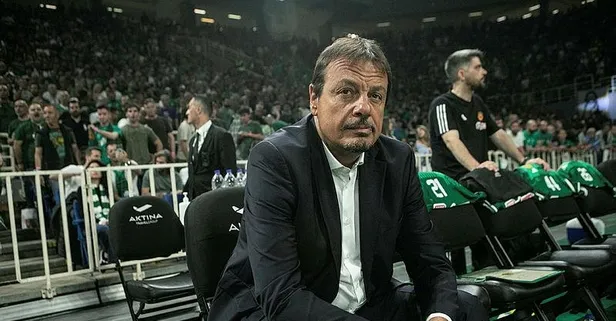 Panathinaikos Başantrenörü Ergin Ataman ve Fenerbahçeli taraftarlar arasında küfürlü tartışma: S... gidin
