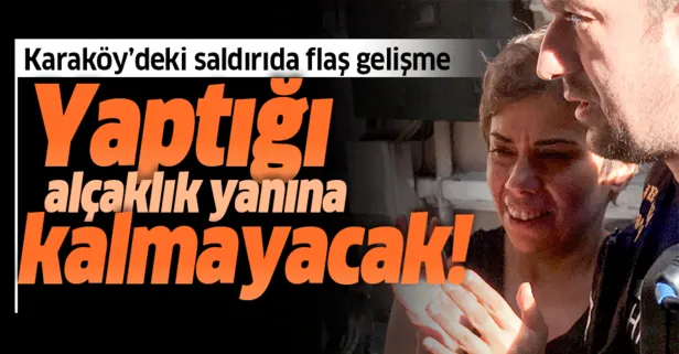 Son dakika: Karaköy’de başörtülü kızlara saldıran kadına tutuklama istemi