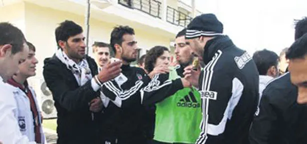 Antrenmanda baklava ziyafeti