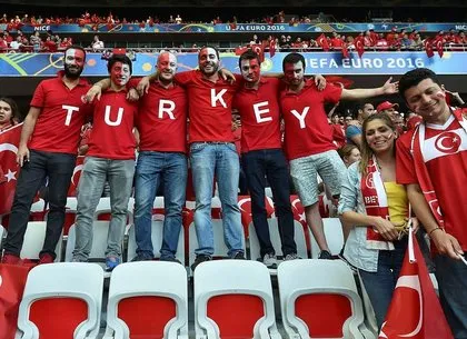 İspanya - Türkiye maçından kareler