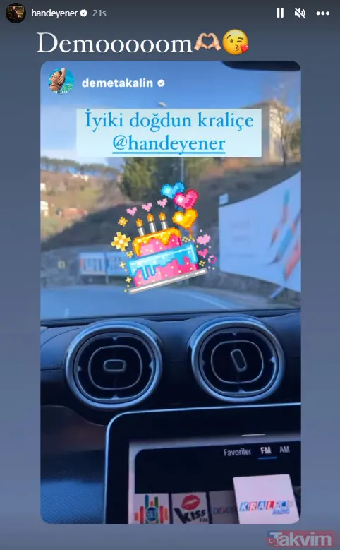 Demet Akalın'dan yıllarca kanlı bıçaklı olduğu Hande Yener'e doğum günü kutlaması "İyi ki doğdun kraliçe" - 10