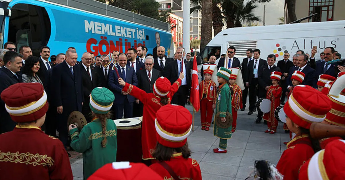 Başkan Erdoğan'a miniklerden sürpriz