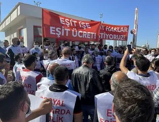 İzmir’de metro çalışanları toplu iş sözleşmesi için grevde!