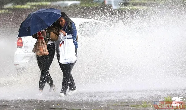 Meteoroloji hafta sonu için uyardı! Kuvvetli sağanak bekleniyor: O illerde sarı kod! - 7